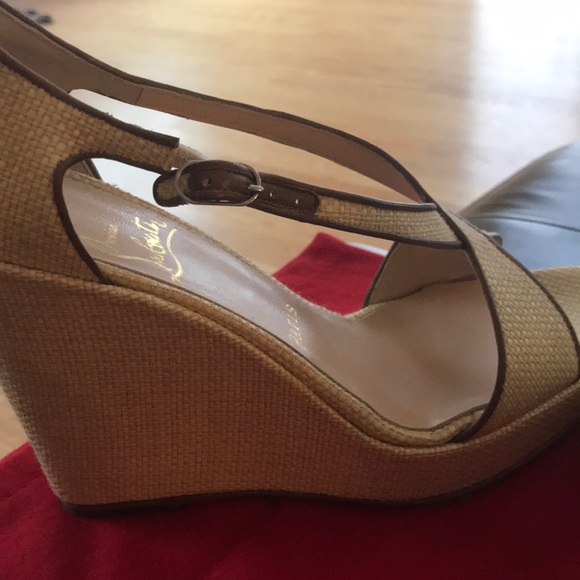 Christian Louboutin Wedge Heels - Picture 5 of 5